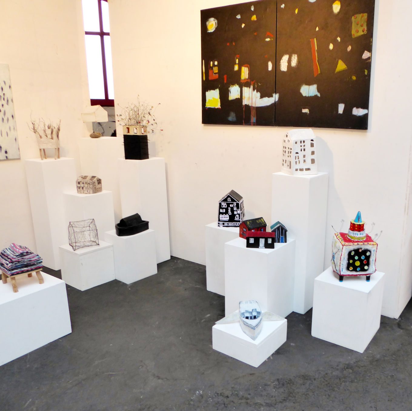 Ausstellungsansicht: Frauenpower, Art Dock Zürich, 9. April – 18. August 2016