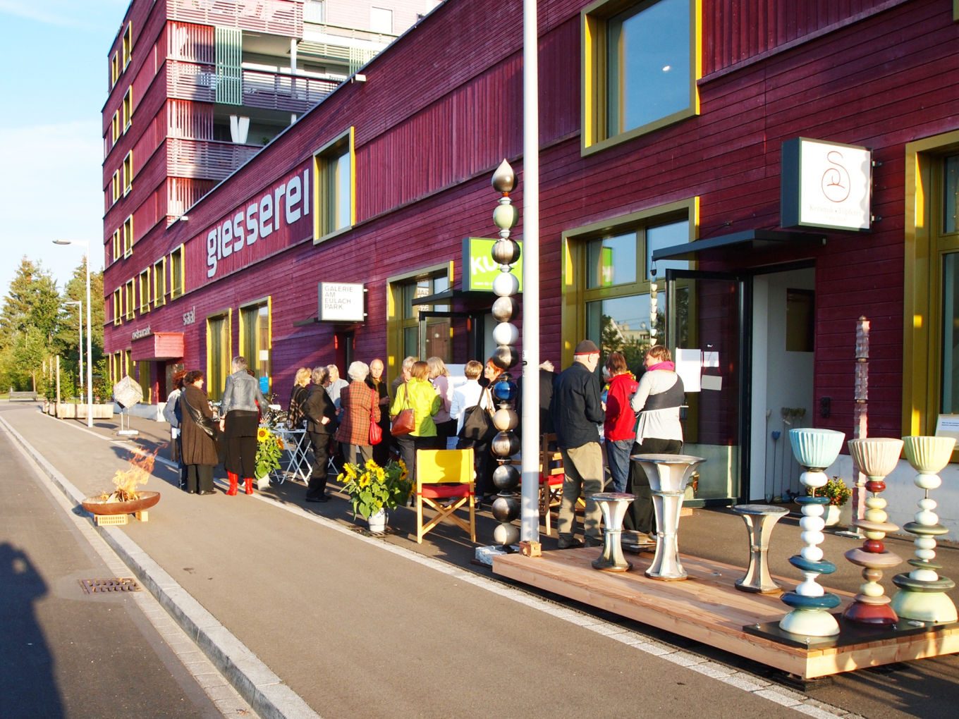 Ausstellungsansicht: Offenes Haus, kuk!, 25. September – 30. Oktober 2015, Vernissage