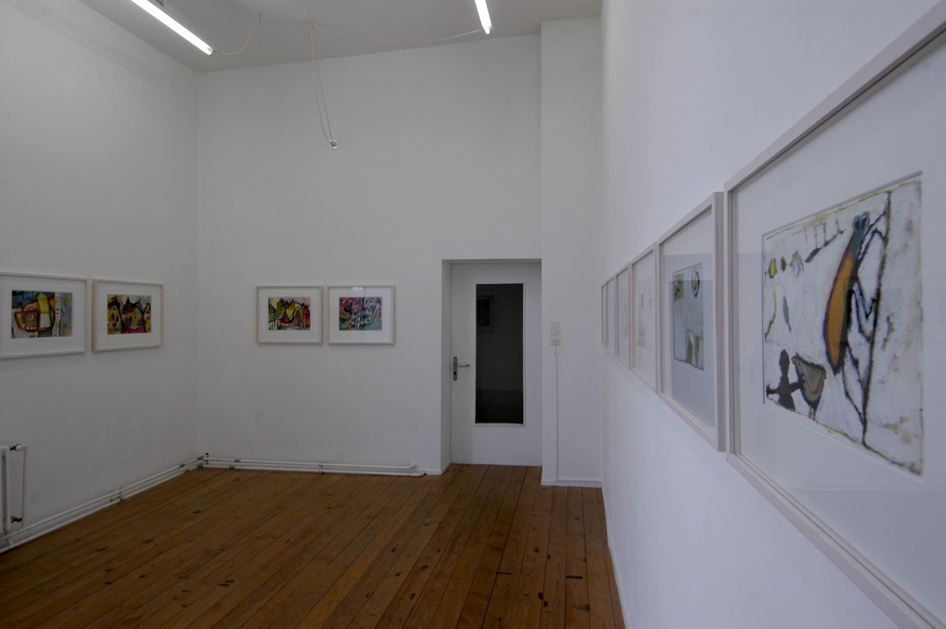 Ausstellungsansicht: Es ist was passiert, Oxyd Nr. 16, Doppelausstellung mit Eugen Frei, 2005, Katharina Rapp