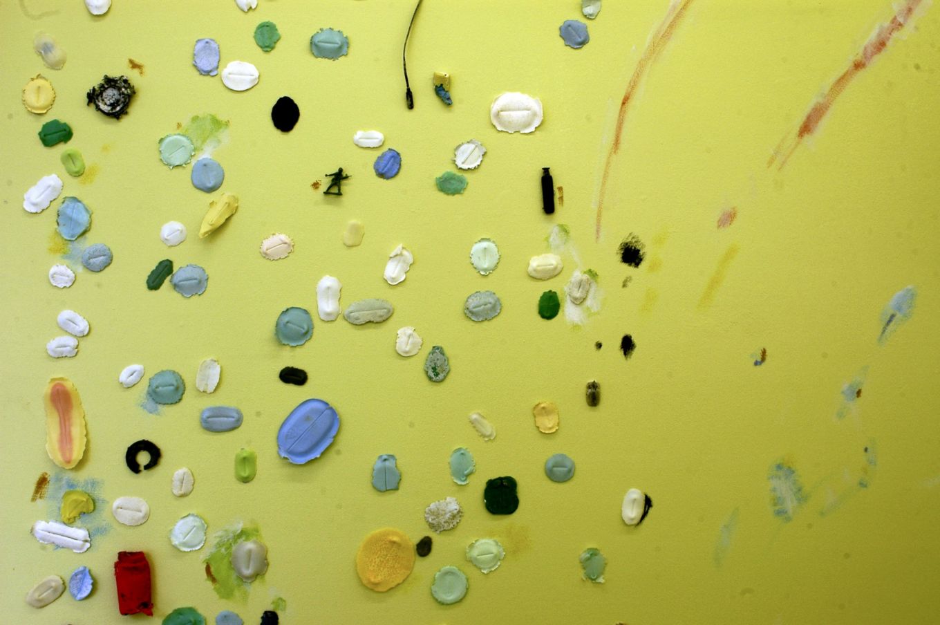 Ausstellungsansicht: Es ist was passiert, Oxyd Nr. 16, Doppelausstellung mit Eugen Frei, 2005, Katharina Rapp