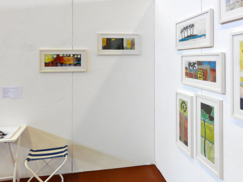 Ausstellungsansicht: Die Unjurierte 2013, Eulachhallen Winterthur, 14. – 23. Juni 2013, Koje 200
