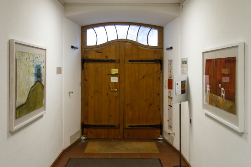 Ausstellungsansicht: Kunstverein Frauenfeld, Bernerhaus, 11. November – 10. Dezember 2017, Eingang